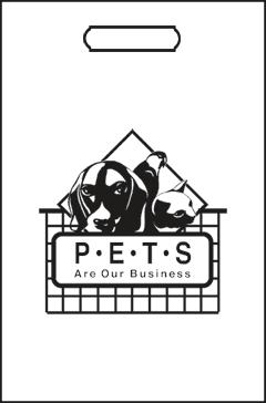 Tote Bags - QTY: 100<BR>Pets Are Our Business