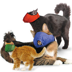 Quick Muzzle? for Cats, 3-Set (S, M & L), Color-coded