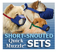 3-Muzzle Sets — Chow/Short-Snouted