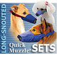 3-Muzzle Sets — Long Snouted