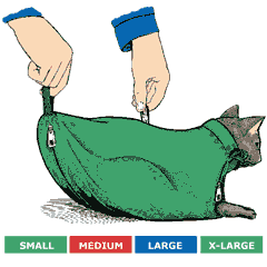 The Cat Sack™ w/Rear-Underside Zipper